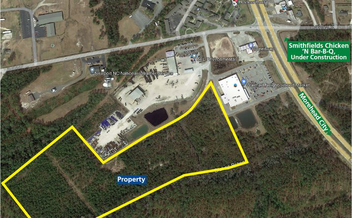 Pictures of Land property located at 415 Roberts Rd, Newport, NC 28570 for sales - image #1