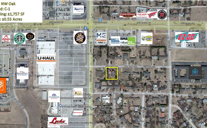 Pictures of Office property located at 3428 NW Oak Ave, Lawton, OK 73505 for sales - image #1