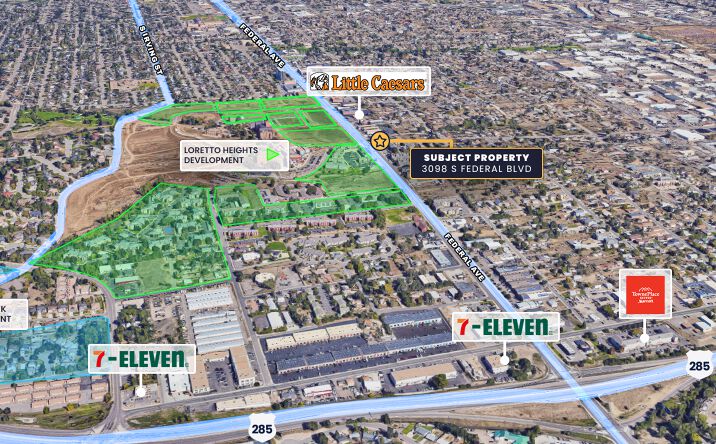 Pictures of Land property located at 3098 S Federal Blvd, Denver, CO 80236 for sales - image #1
