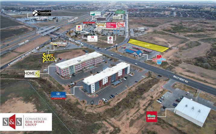 Pictures of Land property located at 6930 Tres Hermanas Blvd, Odessa, TX 79765 for sales - image #1