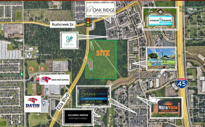 Pictures of Land property located at 000 Ella Blvd, Houston, TX 77067 for sales - image #1