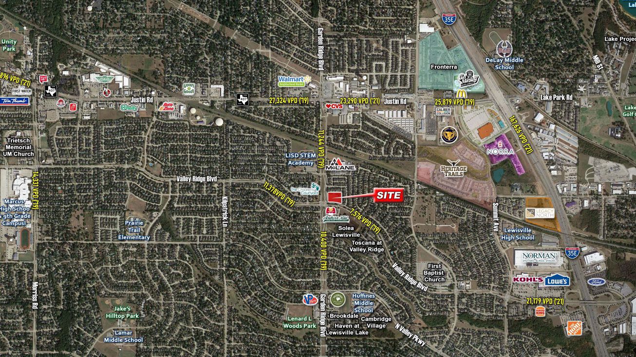 NEC Valley Ridge Blvd & Garden Ridge Blvd, Lewisville, TX 75077