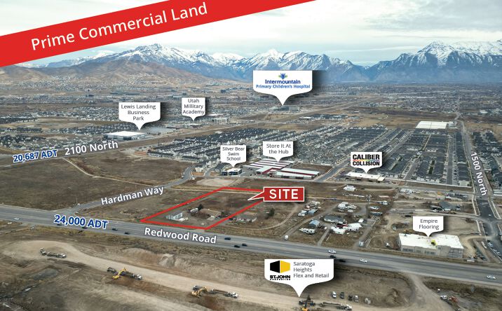 Pictures of Land property located at 2538 N Redwood Rd, Saratoga Springs, UT 84048 for sales - image #1