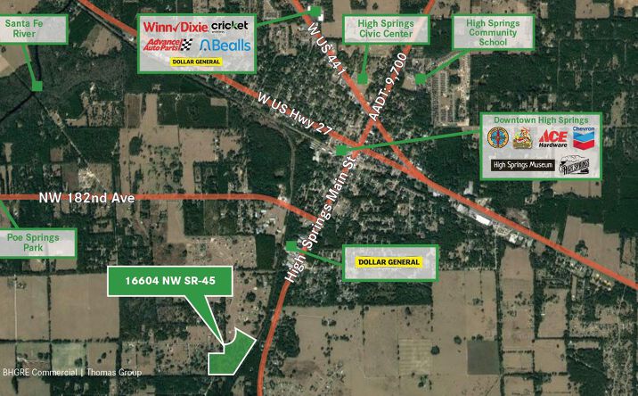 Pictures of Land property located at 16604 FL-45, High Springs, FL 32643 for sales - image #1