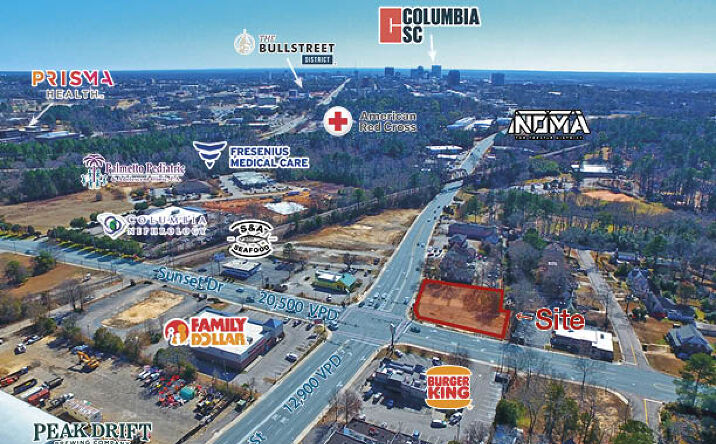 Pictures of Land property located at 3321 N Main St, Columbia, SC 29203 for sales - image #1