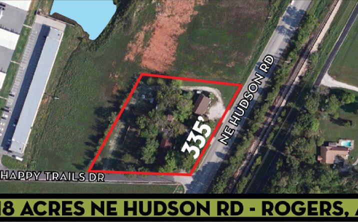 Pictures of Land property located at 3818 NE Hudson Rd, Rogers, AR 72756 for sales - image #1