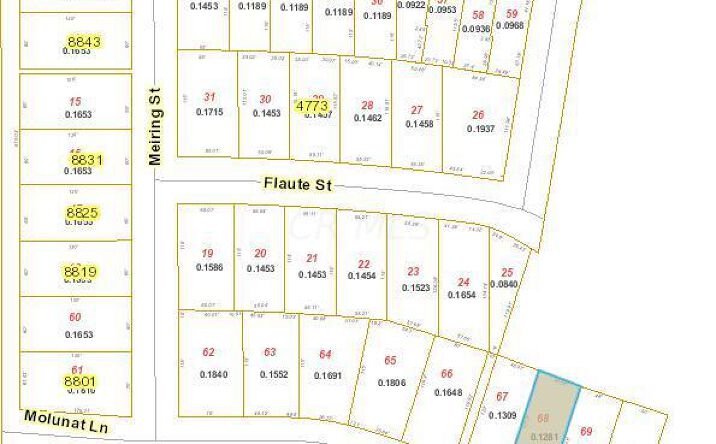 Pictures of Land property located at Lot 68 Molunat Lane, Clayton, OH 45315 for sales - image #1