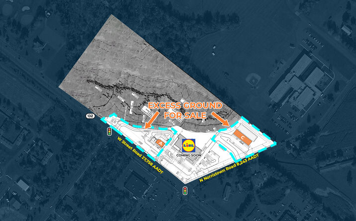 Pictures of Land property located at 951 W Street Rd, Warminster, PA 18974 for sales - image #1