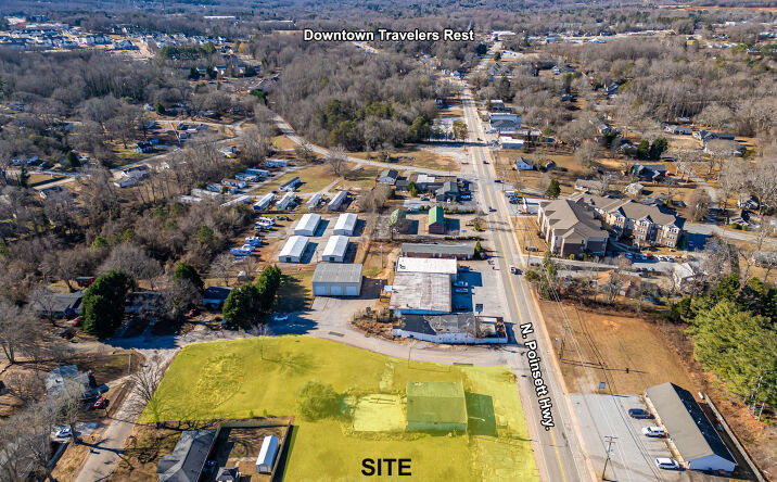 Pictures of Land property located at 300 N Poinsett Hwy, Travelers Rest, SC 29690 for sales - image #1