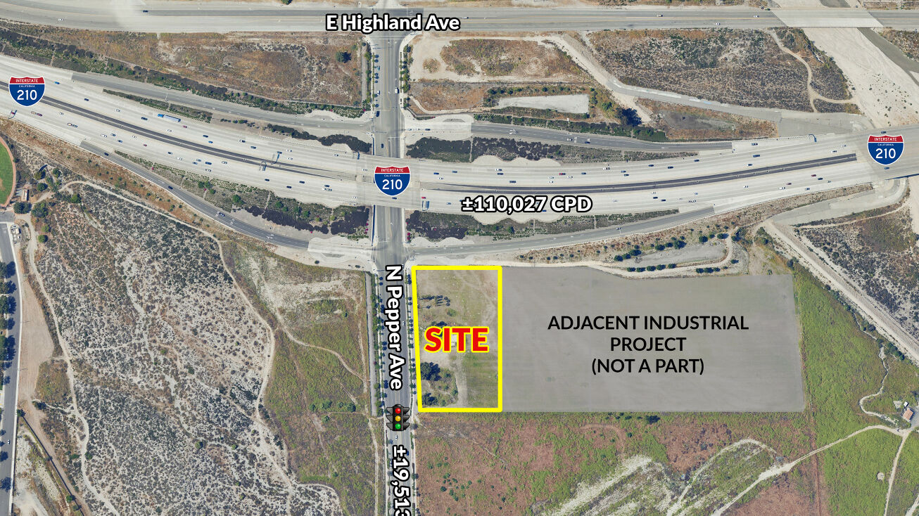 SEC of Pepper Ave & The 210 Freeway, Rialto, CA 92376