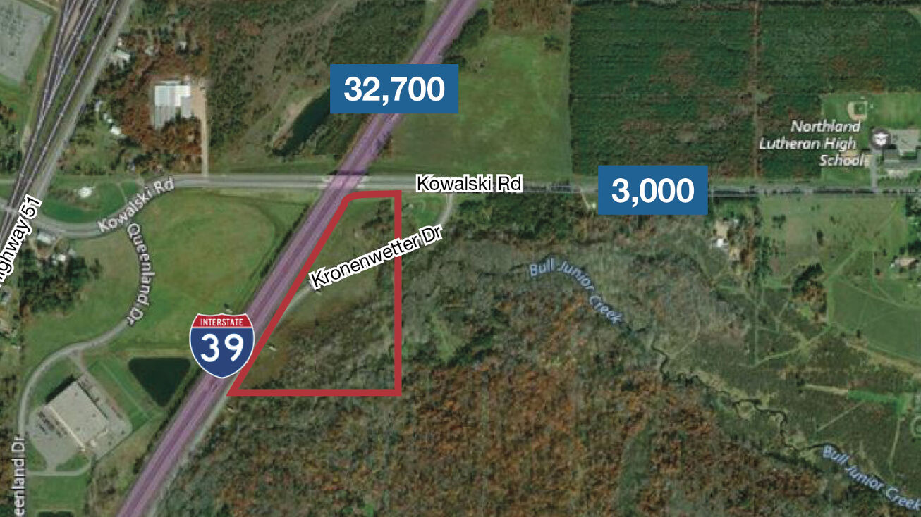 Kronenwetter Drive & I39, Kronenwetter, WI 54455 Land for Sale