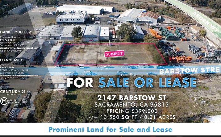 Pictures of Land property located at 2147 Barstow St, Sacramento, CA 95815 for sales - image #1