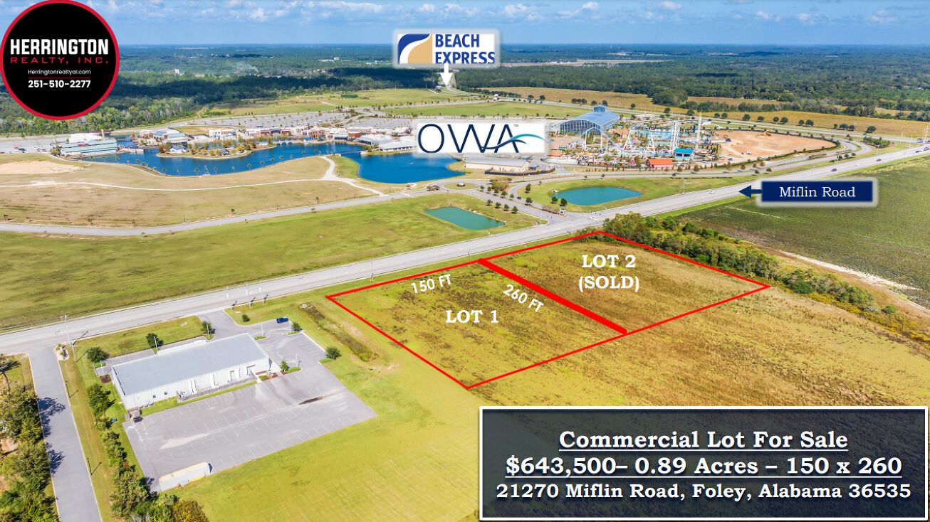 Pictures of Land property located at 21270 Miflin Rd, Foley, AL 36535 for sales - image #1