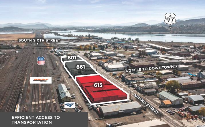 Pictures of Industrial property located at 615 S Spring St, Klamath Falls, OR 97601 for sales - image #1