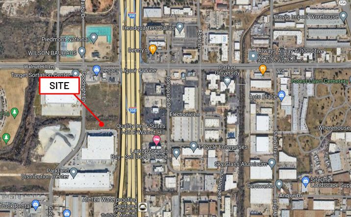 Pictures of Special Purpose property located at 10900 Goodnight Lane, Dallas, TX 75220 for sales - image #1