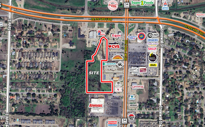 Pictures of Land property located at Wesley St. & Hwy 69, Greenville, TX 75401 for sales - image #1