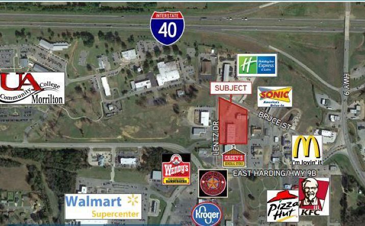 Pictures of Land property located at Bruce St, Morrilton, AR 72110 for sales - image #1