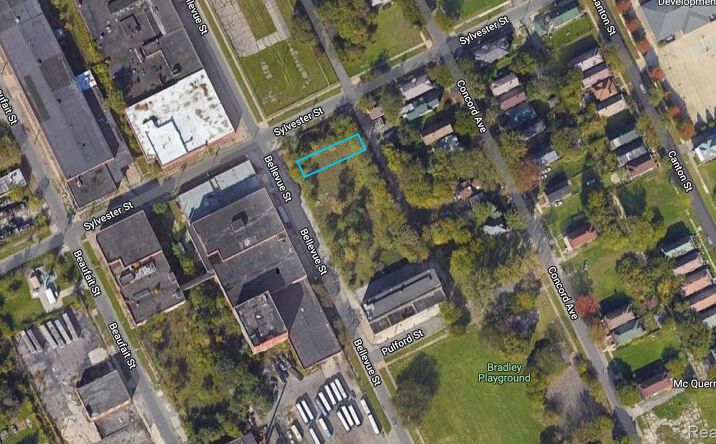 Pictures of Land property located at 3768 Bellevue St, Detroit, MI 48207 for sales - image #1