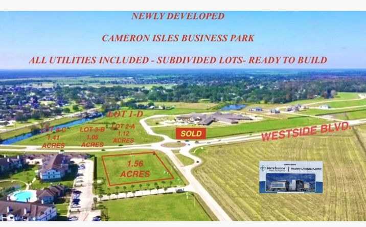 Pictures of Land property located at 815 Centurion Ln, Houma, LA 70360 for sales - image #1