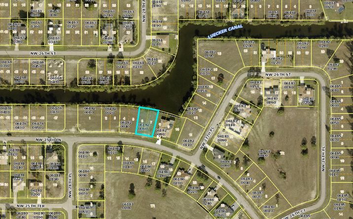 Pictures of Land property located at 2711 NW 25th Ln, Cape Coral, FL 33993 for sales - image #1