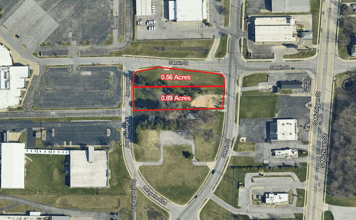 Pictures of Land property located at 4115 & 4101 S. Main St, South Bend, IN 46614 for sales - image #1