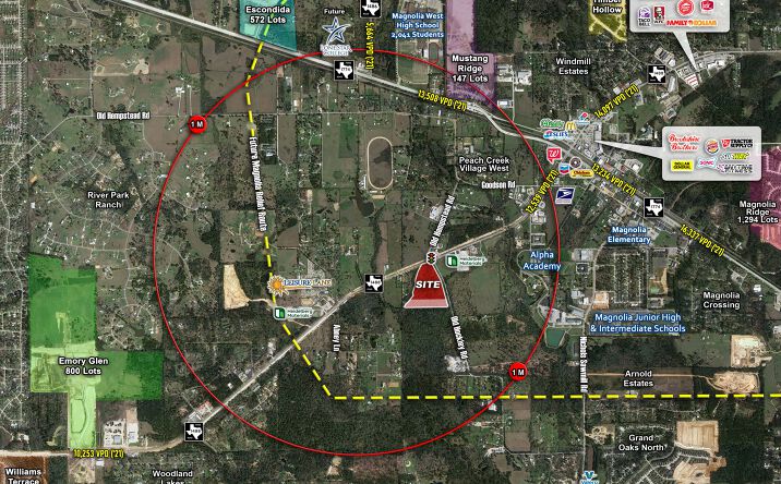 Pictures of Land property located at 19520 FM 1488, Magnolia, TX 77355 for sales - image #1