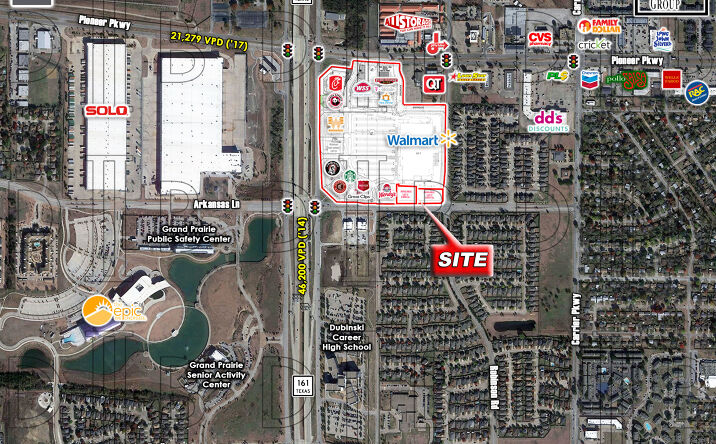 image of property at - SEC - S H 161 & PIONEER PKWY Grand Prairie TX 75050