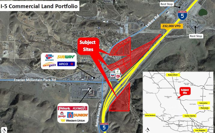 Pictures of Land property located at Lebec Rd, Lebec, CA 93243 for sales - image #1