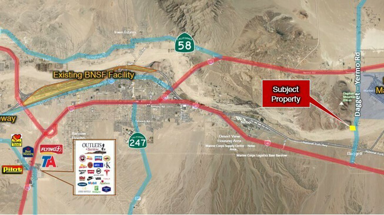DaggettYermo Rd, Daggett, CA 92327