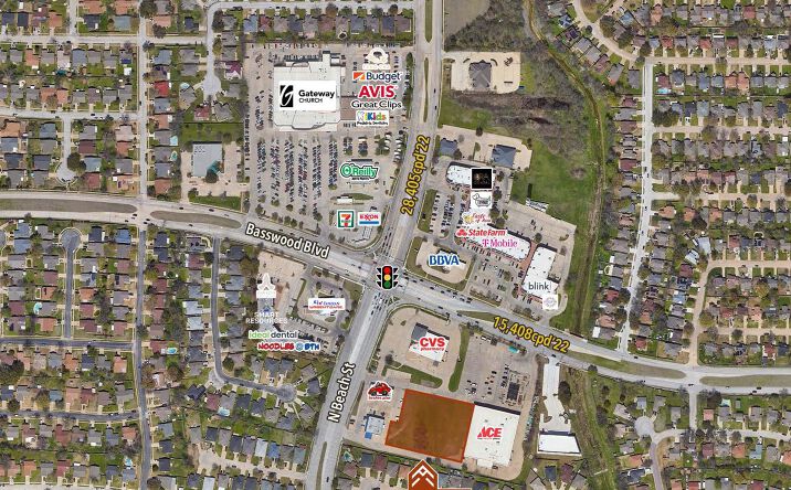 Pictures of Land property located at 7508 N Beach St, Fort Worth, TX 79512 for sales - image #1