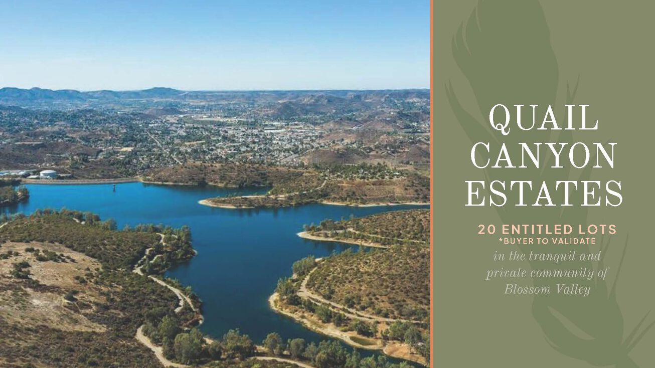 Quail Canyon Rd, El Cajon, CA 92021