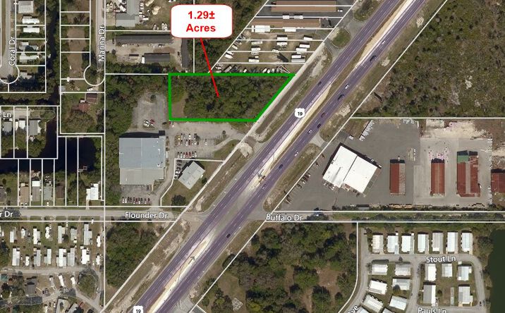 Pictures of Land property located at Us Highway 19 And Flounder Dr, Hudson, FL 34667 for sales - image #1