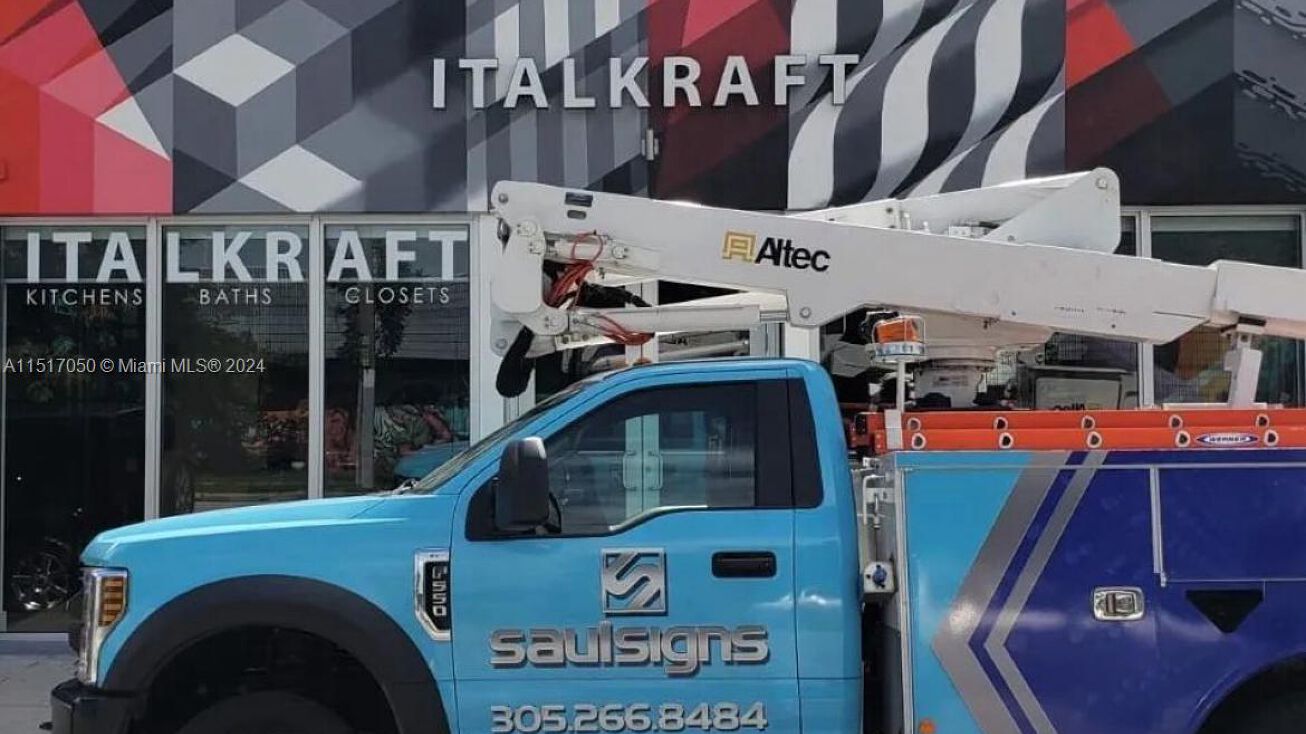 Sign Manufacturing & Installation Business For Sale, Miami, FL 33144