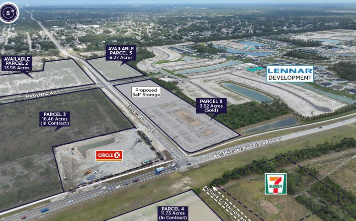 Pictures of Land property located at Emerson Dr. & St. Johns Heritage Pkwy, Palm Bay FL, Palm Bay, FL 32904 for sales - image #1