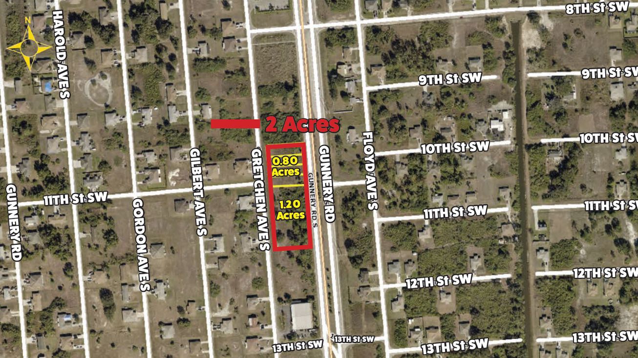 Gunnery Road 11th Street SW, Lehigh Acres, FL 33973