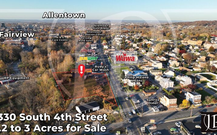 Pictures of Land property located at 1330 S 4th St, Allentown, PA 18103 for sales - image #1