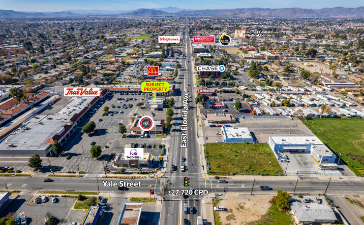 Pictures of Retail property located at 1995 E Florida Ave, Hemet, CA 92544 for sales - image #1