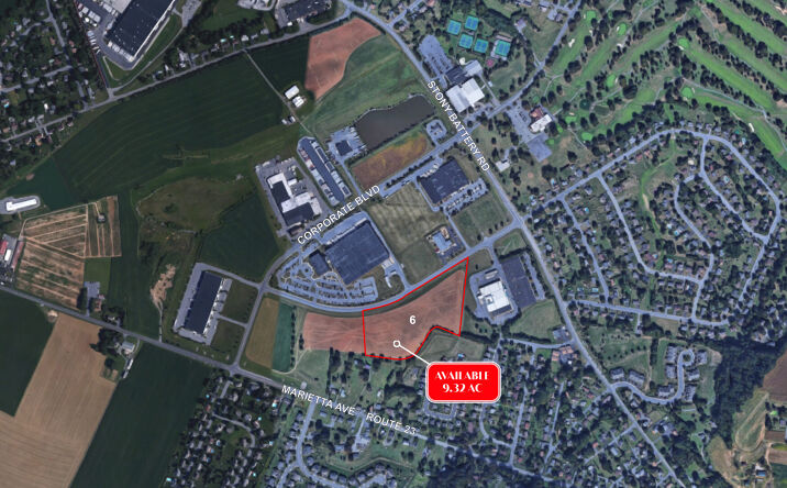 Pictures of Land property located at Corporate Blvd and Marietta Ave, Lancaster, PA 17601 for sales - image #1