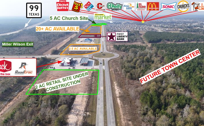 Pictures of Land property located at 2850 County Rd 3549, Cleveland, TX 77327 for sales - image #1