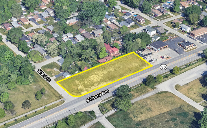 Pictures of Land property located at 16224 S Cicero Ave, Oak Forest, IL 60452 for sales - image #1