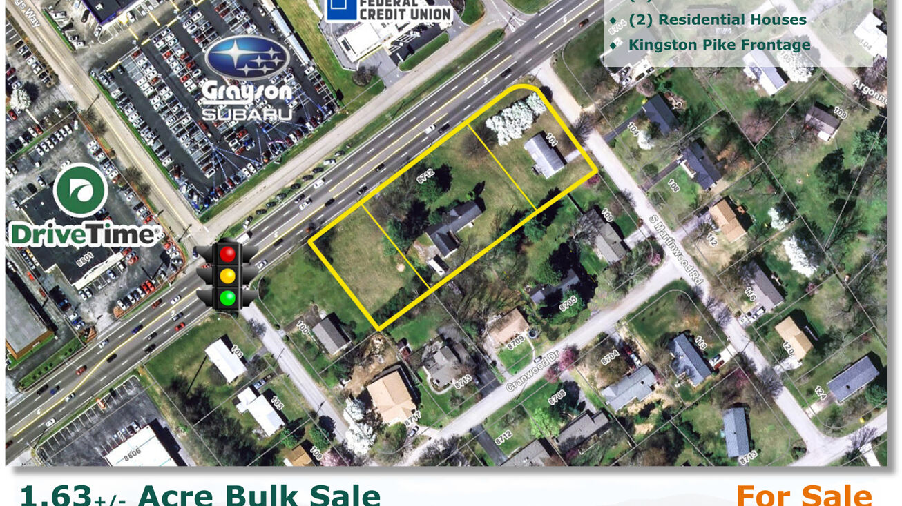 8712 Kingston Pike, Knoxville, TN 37923 Land for Sale Kingston Pike