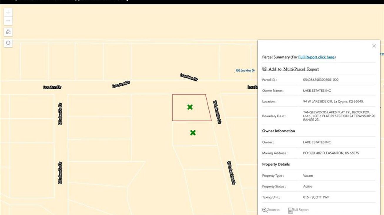 94 W Lakeside Circle, La Cygne, KS 66040