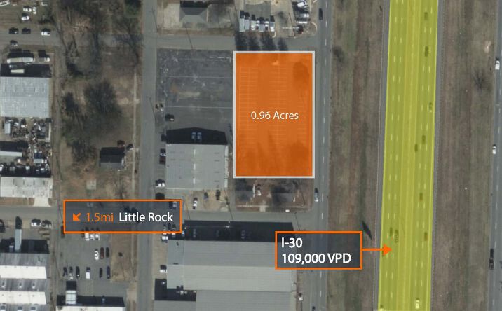 Pictures of Land property located at 505 Cypress St, North Little Rock, AR 72114 for sales - image #1
