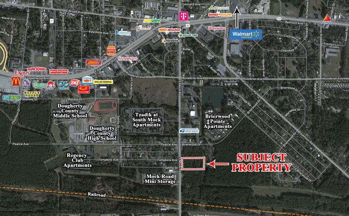 Pictures of Land property located at 408 S Mock Rd, Albany, GA 31705 for sales - image #1