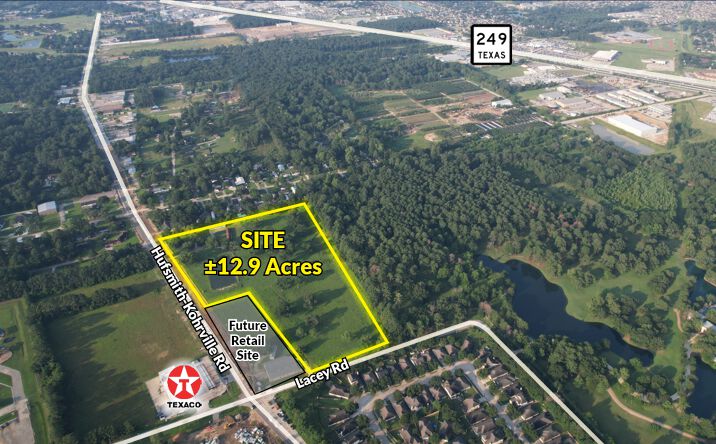 Pictures of Land property located at 18500 Hufsmith - Kohrville Rd, Tomball, TX 77375 for sales - image #1