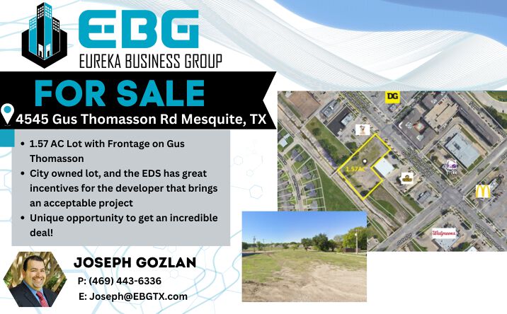 Pictures of Retail property located at 4545 Gus Thomasson Rd, Mesquite, TX 75150 for sales - image #1