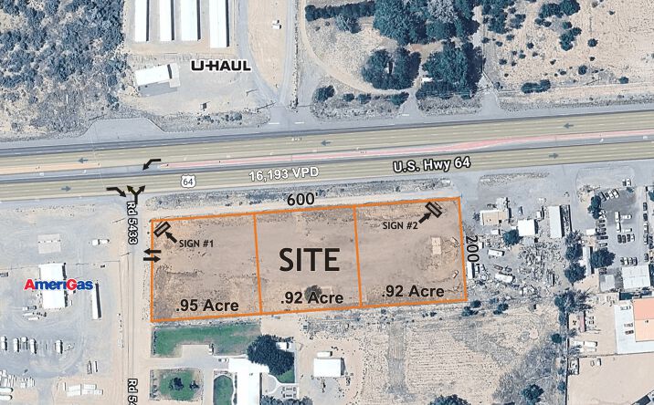 Pictures of Land property located at 5853 US-64, Farmington, NM 87401 for sales - image #1