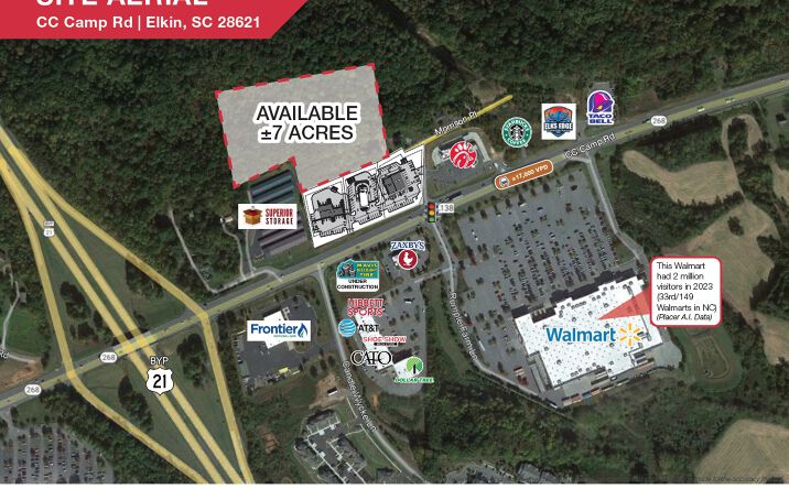 Pictures of Land property located at 539 CC Camp Rd, Elkin, NC 28621 for sales - image #1