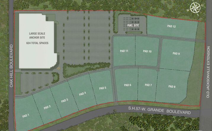 Pictures of Land property located at 2571 & 2791 W Grande Blvd, Tyler, TX 75703 for sales - image #1