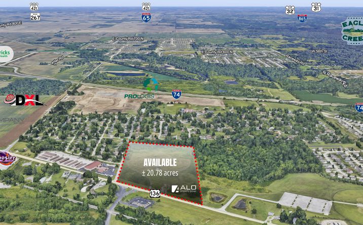 Pictures of Land property located at 10310 US Hwy 136, Indianapolis, IN 46234 for sales - image #1